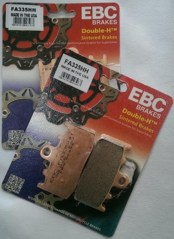 EBC Brakes Double-H Sintered Superbike Brake Pads Front - FA335HH EBC Brakes Double-H Sintered Superbike Brake Pads Front - FA335HH